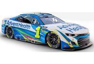 【新品】ミニカー 1/64 ”ロス・チャスティン” ADVENTHEALTH シボレー カマロ NASCAR 2023 #1 [CX12365AVHRZ]