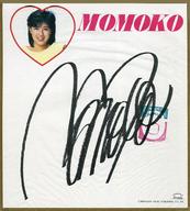 【中古】紙製品(女性) 菊池桃子(衣装黄/枠：ハート) 複製サイン色紙