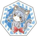 【中古】バッジ・ビンズ 夜宵 「シャイニングニキ キャラアクリルバッジ 02.猫ver.(グラフアートイラスト)」