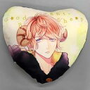 クッション・抱き枕・本体 逆巻シュウ ハート型クッション 「DIABOLIK LOVERS Good Night. Black Sheep くじ Type A」 A4賞