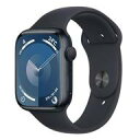 yÁzX}[gEHb` Apple Watch Series 9 GPSf 45mm (~bhiCgA~jEP[X/~bhiCgX|[coh(S/M)) [MR993J/A]