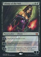 【中古】マジックザギャザリング/英語版FOIL/神話R/モダンマスターズ 2017/黒 神話R ：【FOIL】Liliana of the Veil/ヴェールのリリアナ