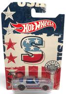 ミニカー 1/64 1977 PONTIAC FIREBIRD(グレー×レッド×ブルー) 「Hot Wheels STARS ＆ STRIPES」 