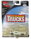 【中古】ミニカー 1/64 ’59 CHEVY APACHE(ホワイト) 「100 Hot Wheels CUSTOM CLASSICS TRUCKS MAGAZINE SERIES」 56597