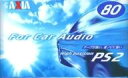 【中古】家電サプライ AXIA オーディオカセットテープ for Car Audio PS2 80分 PS2L 80