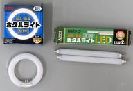 【中古】トレーディングフィギュア 直管・丸型蛍光灯箱入りセット 「本当に光る!蛍光灯マスコット」