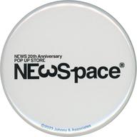 【中古】バッジ・ビンズ [台紙付き] NEWS 缶バッジ 「NEWS 20th Anniversary POP UP STORE NEWSpace」