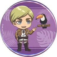 【中古】バッジ・ピンズ エルヴィン・スミス 「進撃の巨人×カワスイ 川崎水族館 〜巨人潜む水辺を調査せよ〜 トレーディング ちびキャラ 缶バッジ」