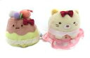 【中古】ぬいぐるみ ねこ&やま(プリン) 旅行いきたいてのりぬいぐるみセット 「すみっコぐらし」 すみっコとやまいっぱいおみやげショップ限定