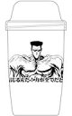 【中古】マグカップ・湯のみ 戸愚呂弟 【描き下ろし】 プロテインシェイカー 「幽☆遊☆白書」