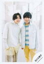 【中古】生写真(STARTO)/アイドル/なにわ男子 なにわ男子/西畑大吾・大西流星/膝上/シングル「I Wish」MV&ジャケ写オフショット/公式生写真(3)