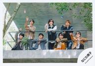 【中古】生写真(STARTO)/アイドル/なにわ男子 なにわ男子/集合(7人)/横型・膝上/シングル「アシンメトリー / Black Nightmare」MV＆ジャケ写オフショット/公式生写真