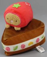 【中古】ぬいぐるみ とんかつ ケーキのいちごになりきりぬいぐるみ 「すみっコぐらし」