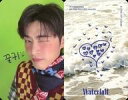 【中古】コレクションカード(男性)/CD｢WATERFALL｣(Seaside Ver.)封入フォトカード B.I(ビー アイ)/裏面印刷メッセージ入り/CD「WATERFALL」(Seaside Ver.)封入フォトカード