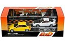 【中古】ミニカー 1/64 二宮大輝シビック(EK9) ＆ スマイリー酒井インテグラ(DC2) セットVol.9 「頭文字D」 MD64209