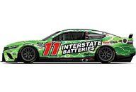 ミニカー 1/64 ”デニー・ハムリン” INTERSTATE BATTERIES TOYOTA カムリ NASCAR 2023 #11 