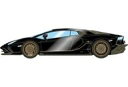 【中古】ミニカー 1/43 Lamborghini Aventador LP780-4 Ultimae 2021 Dianthus Wheel(メタリックブラッ...