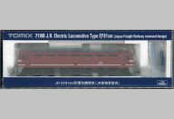 発売日 2024/03/30 メーカー トミックス(TOMIX) 型番 7180 JAN 4543736071808 備考 商品解説■──旅客会社所有車との区別のため改番された600番代更新車を再現！【実車ガイド】EF81形のうちJR貨物富山機関区所属の車両は2012年以降、旅客会社の0番代との保安装置の違いを示すため現番号に600が追加されました600番代車は2016年まで日本海縦貫線での貨物列車けん引に使用されその後一部が九州地区に移動して活躍しました現在では全車両が引退しています【ポイント】ナンバープレートは＜9177＞とは異なる番号を選択し、ゲートが裏側に付いた形状で新規製作します【製品化特長】更新工事施工により側面下部に白線の入った姿を再現Hゴムは黒色で再現パンタ下屋根部はグレーで再現標記類・JRマークは印刷済み列車無線アンテナ取付済み運転台シースルー表現ナンバープレートは別パーツ付属「EF81-716・717・723・725」屋根上ホイッスル・信号炎管は別パーツ付属前面手すり(縦)は別パーツ付属解放テコは別パーツを装着済みヘッドライトは常点灯基板装備、ON-OFFスイッチ付ヘッドライトは電球色LEDによる点灯ダミーカプラー・自連形TNカプラー付属一体プレート輪心付車輪採用フライホイール付動力、黒色台車枠、黒色車輪採用M-13モーター採用【セット内容】EF81-600(JR貨物更新色)【付属品】ランナーパーツ：ナンバープレートランナーパーツ：メーカーズプレートランナーパーツ：手すりランナーパーツ：ホイッスルカバー、信号炎管パーツ ：ダミーカプラー受けパーツ ：自連形ダミーカプラーパーツ ：自連形TNカプラー※＜9177＞は生産中止となります【商品詳細】スケール：1/150 関連商品はこちらから トミックス(TOMIX)　