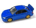 【中古】食玩 ミニカー スバル インプレッサWRX STi(ブルー) 「MTECHJ STAGE2 -エムテックJ ステージ2-」