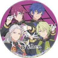 【中古】バッジ ビンズ Eden 丸型缶バッジ 「Blu-ray＆DVD あんさんぶるスターズ DREAM LIVE-7th Tour”Allied Worlds”-」 アニメイト購入特典