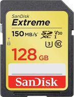 【中古】家電サプライ SanDisk Extreme 128GB SDXC UHS-I U3 V30 Class10パッケージ [SDSDXV5-128G-GNCIN]