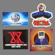 【中古】シール ステッカー GENERATIONS ステッカー4枚セットB 「GENERATIONS 10th ANNIVERSARY YEAR GENERATIONS LIVE TOUR 2023 “THE BEST”」 カプセル景品