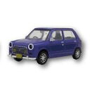 【中古】ミニカー マジョリカブルーマイカメタリック(カスタム) 「1/64 DAIHATSU ミラジーノL700S」