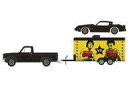 【中古】ミニカー 1/64 1981 Chevrolet C-10 Custom Deluxe with Rocky’s 1979 Pontiac Firebi...