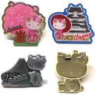 【中古】バッジ・ピンズ 全4種セット 「JAPANハローキティピンズ」