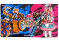 【中古】サプライ 遊戯王OCG デュエルモンスターズ アジア版 デュエルフィールド(プレイマット) 十二獣タイグリス＆十二獣ラビーナ NEW YEAR CARNIVAL 2023