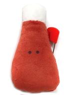 【中古】バッジ・ビンズ けちゃっぷ 「つぶらな瞳のお惣菜 ぬいぐるみバッジ PM5：00」