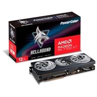 【中古】グラフィックボード [14日間保証付き] グラフィックボード PowerColor Hellhound AMD Radeon RX 7700 XT 12GB GDDR6 [RX7700XT 12GB-L/OC]