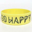 【中古】アクセサリー(非金属)(女性) 内田彩 シリコンリストバンド(イエロー) 「AYA UCHIDA LIVE TOUR 2018 ~So Happy!!!!!~」 大阪会場限定