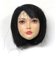 【中古】ドールアクセサリー 1/6 ガールヘッド YMT065D
