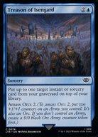 【中古】マジックザギャザリング/英語版/C/青/指輪物語：中つ国の伝承 0074[C]：【LTR】Treason of Isengard/アイゼンガルドの裏切り