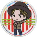 【中古】バッジ ビンズ 木村良平(背景：レッド/ストライプ) 缶バッジ 「Kiramune Presents Trignal 10th Anniversary Event イロンナカタチ」 カプセル景品