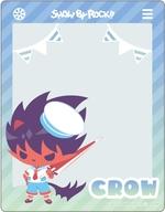 【中古】キャラカード クロウ 「SHOW BY ROCK!! アクリルカード 30.マリンver. 描き下ろしイラスト」