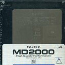 【中古】MDディスク ソニー 録音用ミニディスク MD2000 74分 [MDW74Z]