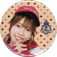 【中古】バッジ・ビンズ 河野ひより(等身/背景：水玉) 缶バッジ 「more CONNECT presents 『SS学園と転校生の秘密』」 グッズ購入特典