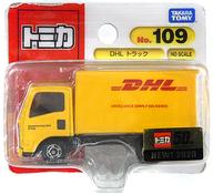 【中古】ミニカー DHL トラック(イエロー) 「トミカ No.109」