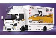 【中古】ミニカー 1/64 ウイング カスタム トラック ”LB-WORKS Trucks”(ホワイト×イエロー) [MT6404B4]