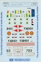 【中古】塗料・工具 1/72 T-33’s of the Bolivian Brazilian and CubanAir Forces デカール [72-0408]