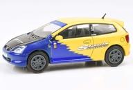 ミニカー 1/64 ホンダ シビック Type-R EP3 2001 Spoon Livery 