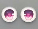 【中古】ドールアクセサリー 14mm カボションアイ(紫)