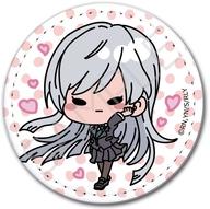 【中古】バッジ・ピンズ ME(栄逢凪乃) レザーバッジ（丸形） 「君のことが大大大大大好きな100人の彼女」