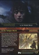 【中古】海外映画 ドラマ/Base/Fellowship Update/2002 Topps Lord of the Rings： The Fellowship of the Ring Collector’s Update Edition 149 Base ：In the Twilight World