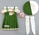 【中古】ドールアクセサリー MDD用 ワンピース(グリーン)