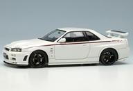 【新品】ミニカー 1/43 NISSAN SKYLINE GT-R (BNR34) NISMO R-tune(ホワイト) [EM436E]