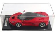 【中古】ミニカー 1/12 Ferrari LaFerrari Rosso Corsa 322 with roof in carbon fibre replica [BBR1202B-21]