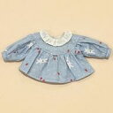 【中古】ドールアクセサリー 22cm用 ふんわりブラウス(ブルー) 「Blythe-ブライス-」 Dear Darling fashion for dolls